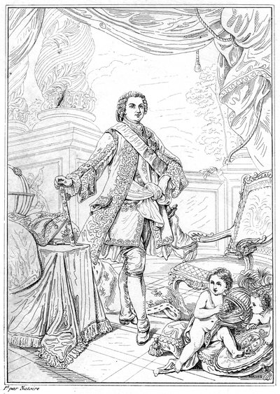 Louis XVI, konge av Frankrike av Unbekannt