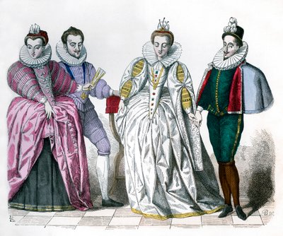 Louise av Lorraine, hertug av Guise, Marguerite de Vaudemont og Anne de Joyeuse, 1581 1882-1884 av Unbekannt