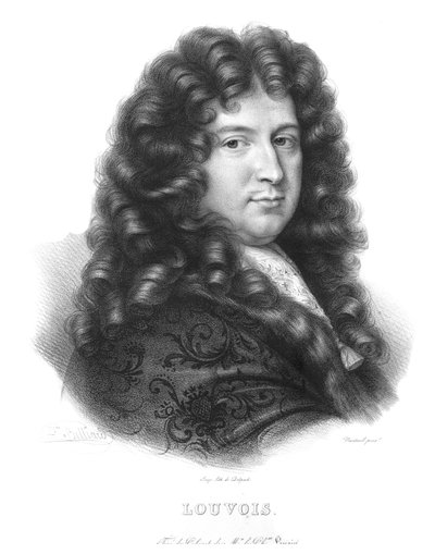 Louvois, ca 1670-tallet. av Unbekannt