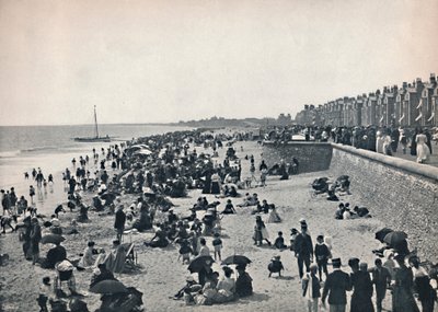 Lowestoft - On the Sands, 1895 av Unbekannt