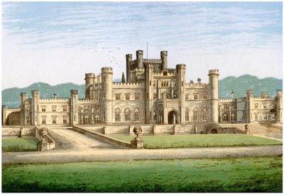 Lowther Castle, Westmorland, hjemmet til jarlen av Lonsdale, c1880 av Unbekannt