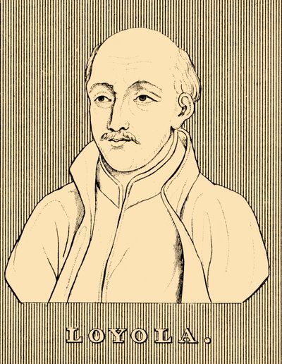 Loyola, 1491-1556, 1830. av Unbekannt