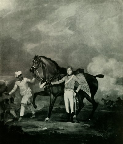 Lt.-Col. F. A. Daniell i kroppsvaktens uniform, 1802-1806, 1925. av Unbekannt