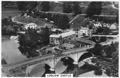 Ludlow Castle, 1936 av Unbekannt