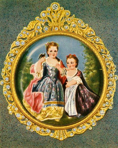 Ludvig XV Døtre, 1933 av Unbekannt