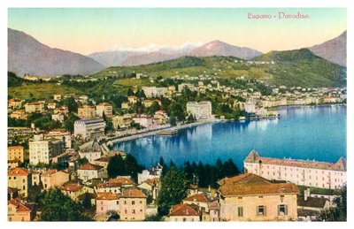 Lugano, Sveits, 1900-tallet av Unbekannt
