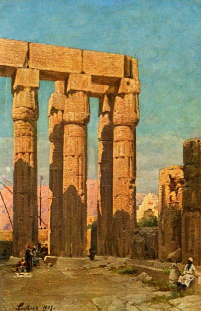 Luxor: The Temple of Amenophis III, c1918-c1939. av Unbekannt