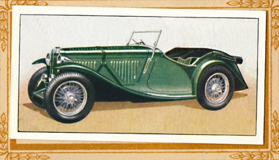 M.G. Magnet N Type, c1936 av Unbekannt