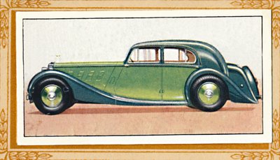 M.G. To-liters sedan, c1936 av Unbekannt