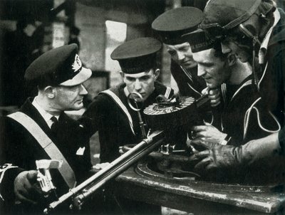 Maskingeværinstruksjon, Fleet Air Arm, c1943. av Unbekannt