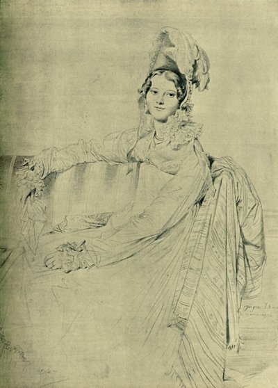 Madame Destouches, 1816, 1903. av Unbekannt