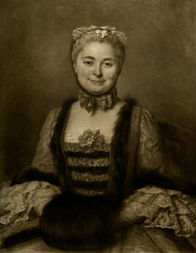 Madame Masse, ca 1750-tallet, 1908. av Unbekannt