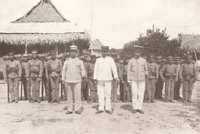 Madeira-Mamore Railway: På grensen mellom Bolivia og Brasil: Bolivianske offiserer og soldater, 1914 av Unbekannt