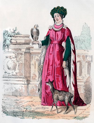 Madeleine av Valois, prinsesse av Viana, 1460 1882-1884 av Unbekannt