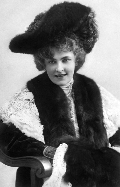 Madge Lessing 1866-1932, tysk skuespillerinne, 1900-tallet av Unbekannt