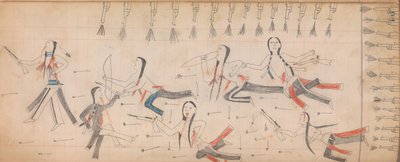 Maffet Ledger: Tegning, ca. 1874-81. av Unbekannt