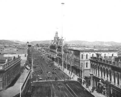 Main Street, Los Angeles, California, USA, c1900. av Unbekannt