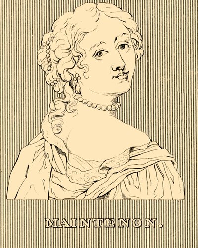 Maintenon, 1635-1719, 1830. av Unbekannt
