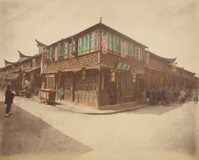 Tehus, 1870-tallet. av Unbekannt