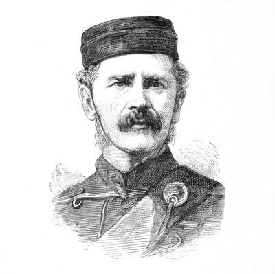 Generalmajor E. Newdigate, C.B., c1880 av Unbekannt