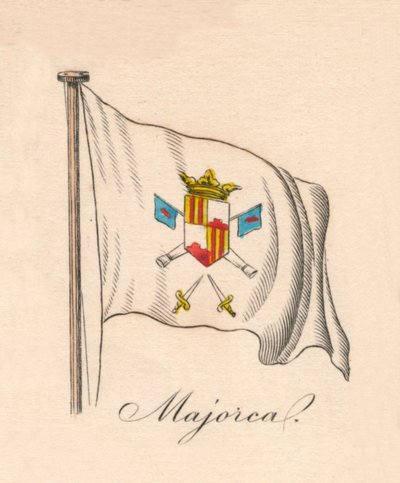 Mallorca, 1838 av Unbekannt