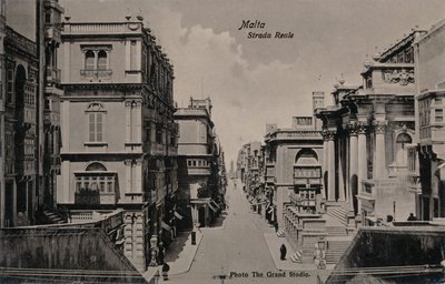 Malta - Royal Route, ca 1900 av Unbekannt