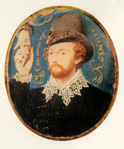 Mann som slår en hånd fra en sky, 1588, 1947. av Unbekannt