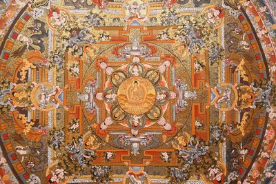 Mandalon Thangka, Bhaktapur, Nepal av Unbekannt