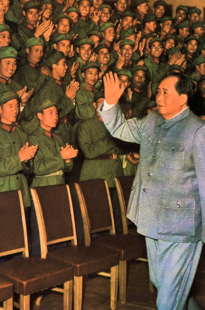 Mao Zedong, kinesisk kommunistisk revolusjonær og leder, mellom 1960- og 1970-tallet av Unbekannt