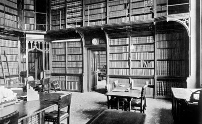 Kartrom, House of Commons Library, Palace of Westminster, London, c1905 av Unbekannt