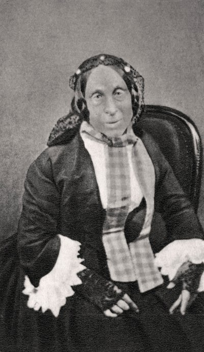 Marceline Desbordes-Valmore, fransk poet, 1859 av Unbekannt