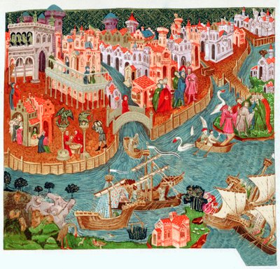Marco Polo, venetiansk kjøpmann og oppdagelsesreisende, 1300-tallet av Unbekannt