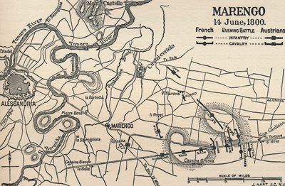 Marengo - 14. juni, 1800 kveldskamp, 1896 av Unbekannt