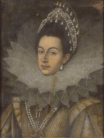 Margaret av Savoy 1589-1655, hertuginne av Mantua og Montferrat, 1600-tallet. av Unbekannt