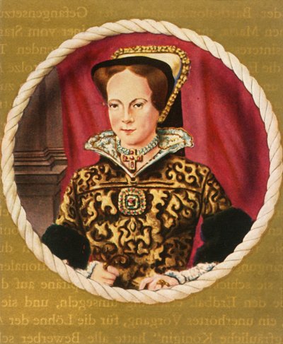 Maria den katolske, 1933. av Unbekannt