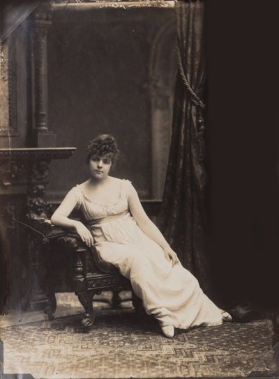 Maria Konstantinovna Bashkirtseva 1858-1884, tidlig på 1880-tallet. av Unbekannt