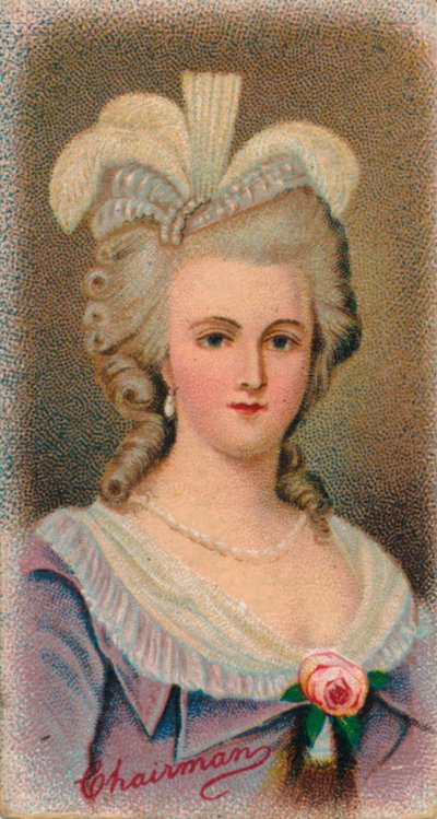Marie Antoinette 1755-1793, dronning av Frankrike, 1912 av Unbekannt