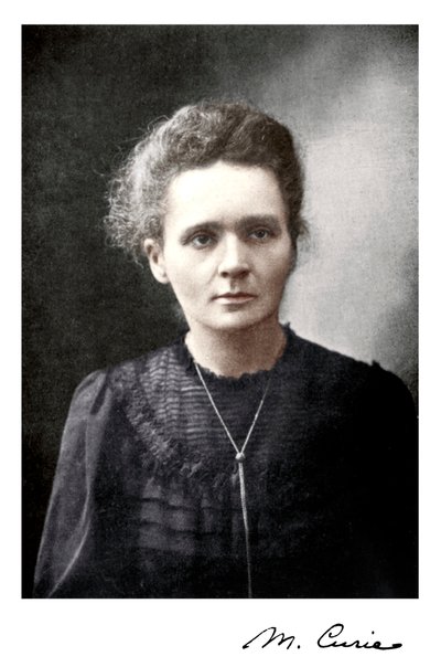 Marie Curie , polskfødt fransk fysiker, 1917 av Unbekannt