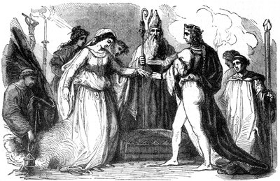 Ekteskap med Henry I av England og Matilda, 1100 av Unbekannt
