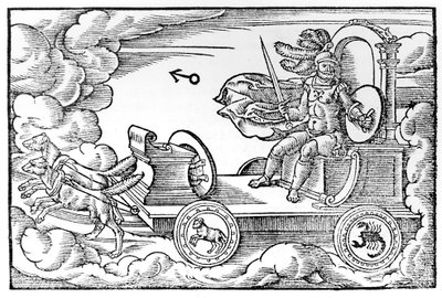 Mars, romersk krigsgud, 1569 av Unbekannt