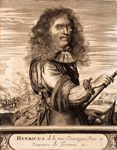 Marskalk Henri de La Tour dAuvergne, Viscount of Turenne 1611-1675, 1675. av Unbekannt