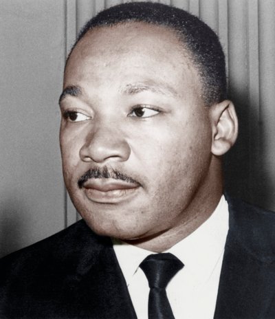 Martin Luther King Jr, amerikansk forkjemper for svarte borgerrettigheter, c1968 av Unbekannt
