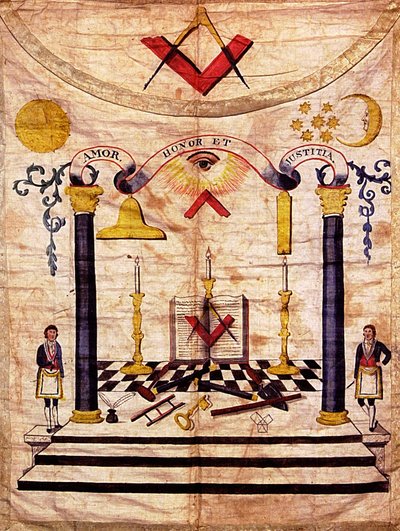 Mason Apron, 1700-tallet av Unbekannt