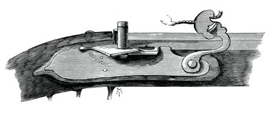 Matchlock, sent på 1600-tallet, fra Tower of London, c1880 av Unbekannt
