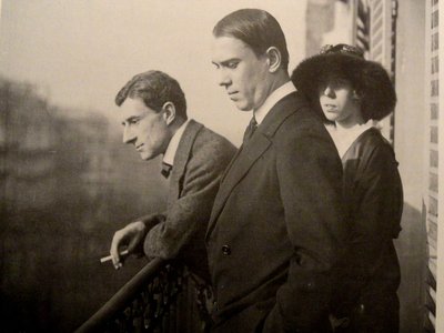 Maurice Ravel, Vaslav Nijinsky, Bronislava Nijinska i Paris, 1914 av Unbekannt
