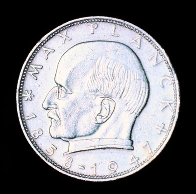Max Planck , tysk teoretisk fysiker, midten av 1900-tallet av Unbekannt