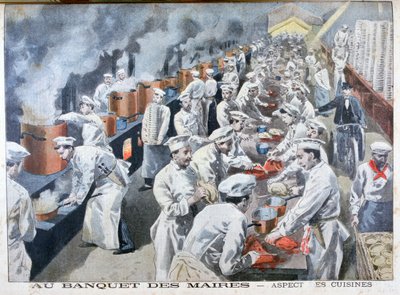Majors Bankett, Paris, 1900 av Unbekannt