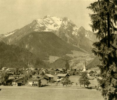 Mayrhofen, Zillertal, Østerrike, c1935. av Unbekannt