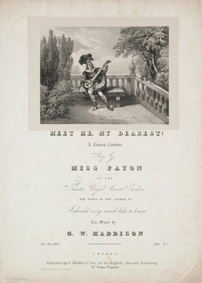 Meet Me, My Dearest!, 1800-tallet. av Unbekannt