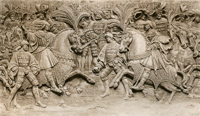 Møte med Henry VIII og Francis I, på The Field of Cloth of Gold, 1520, 1902 av Unbekannt